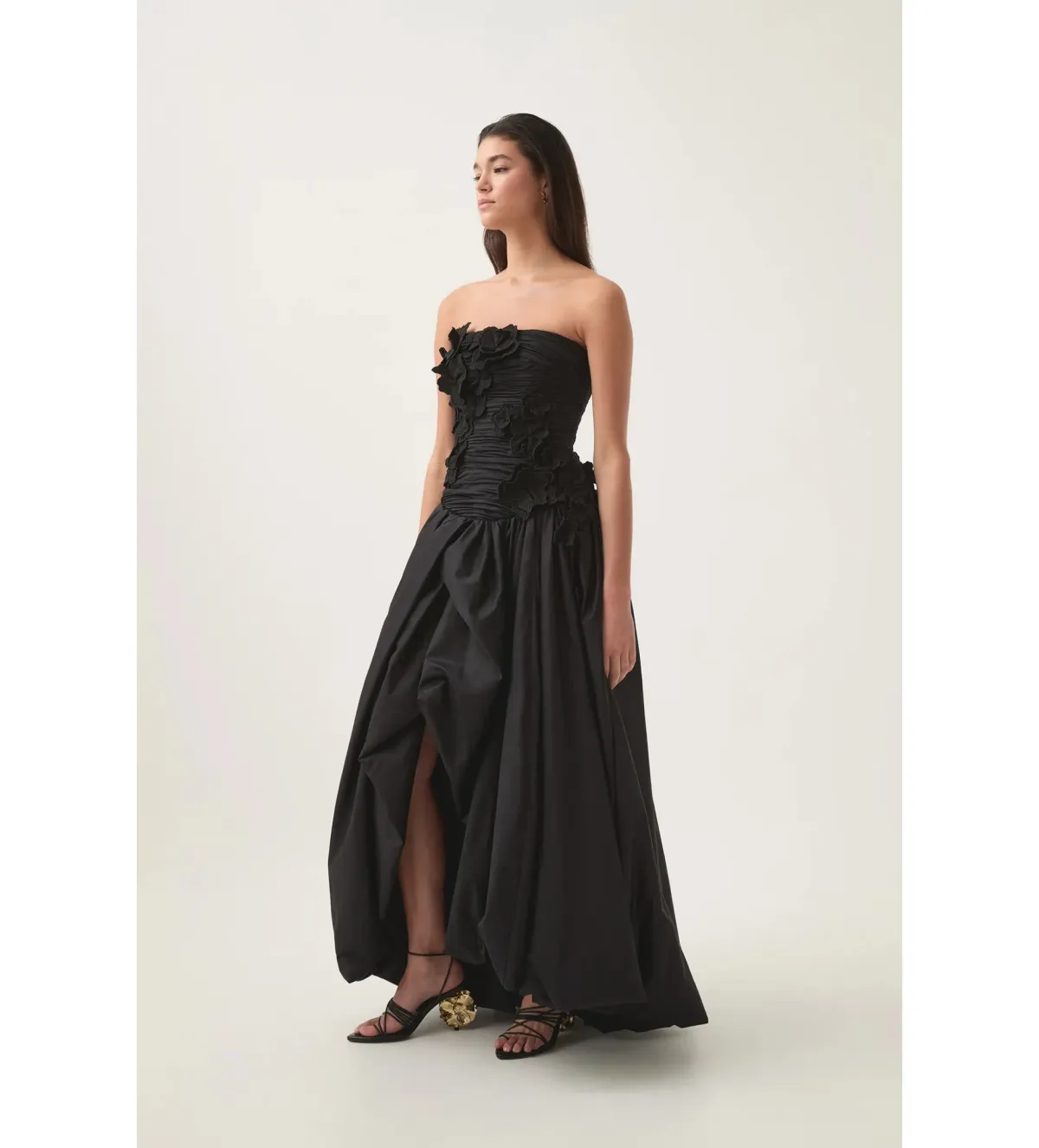 Aje Splendour Flower Gown Black Size AU 6 - Image 10