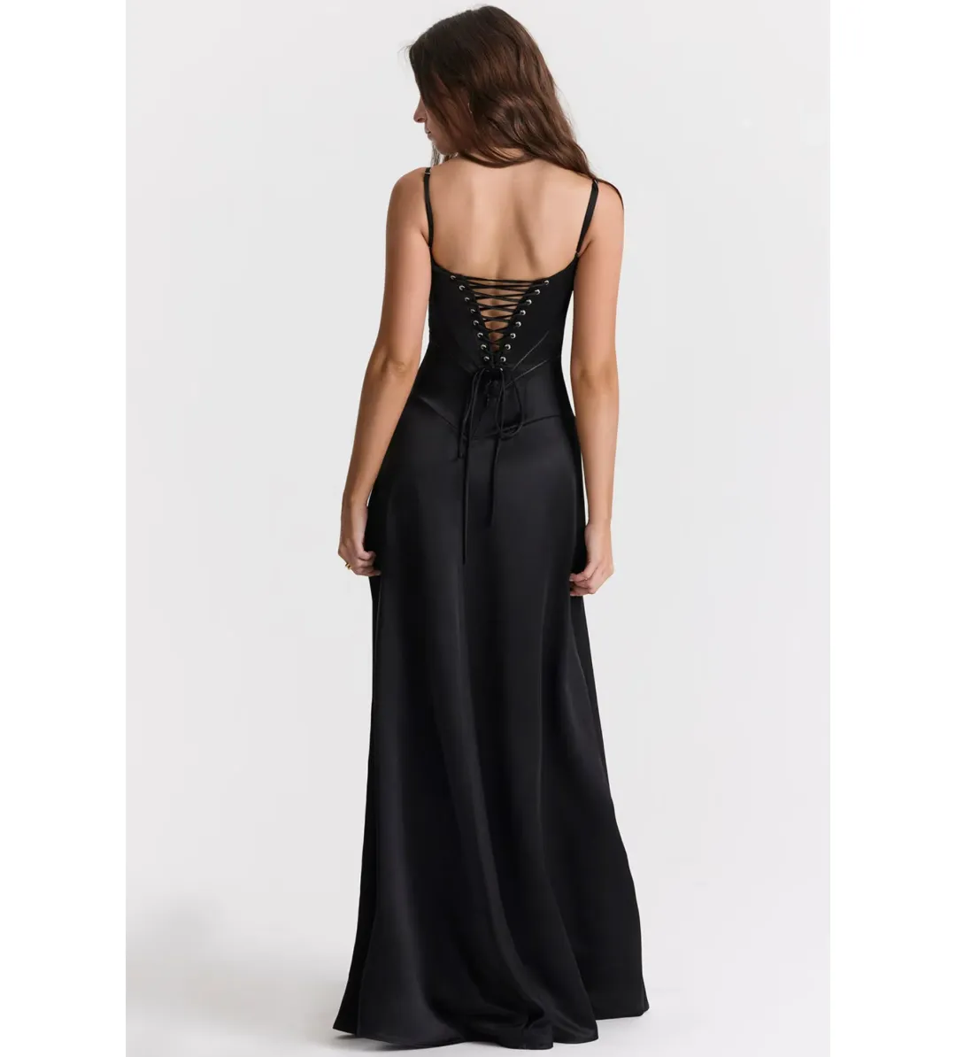 House of CB Anabella Dress Black Size S / AU 8 for rent on The Volte - main image