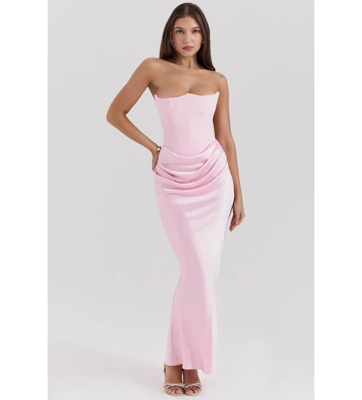 House of CB Persephone Dress in Rose Size XS / AU 6 - Image 1