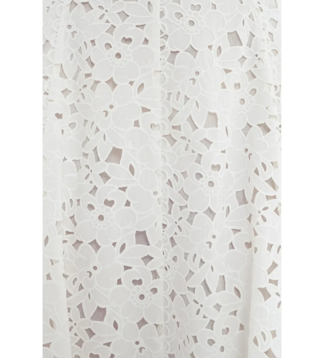 Rebecca Vallance Nuvola Halter Midi Dress in Ivory Size AU 8 for rent on The Volte - main image