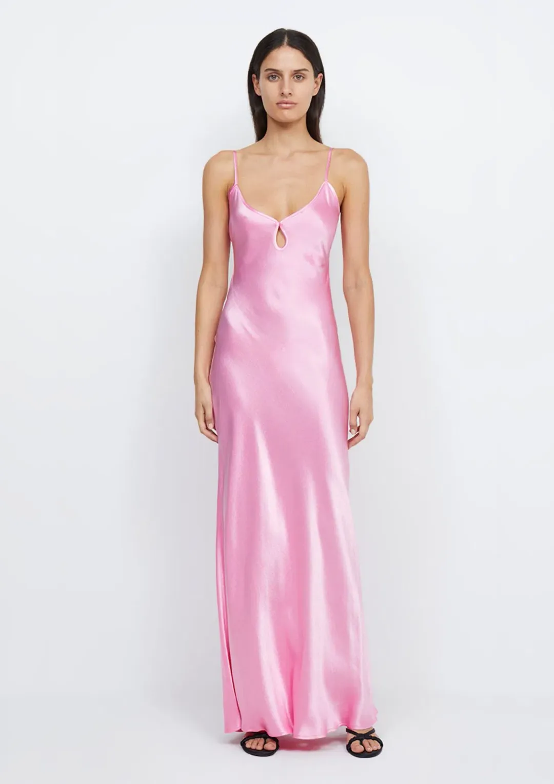 Bec & Bridge Cedar City Maxi Dress Candy Pink Size 6 for rent on The Volte - main image