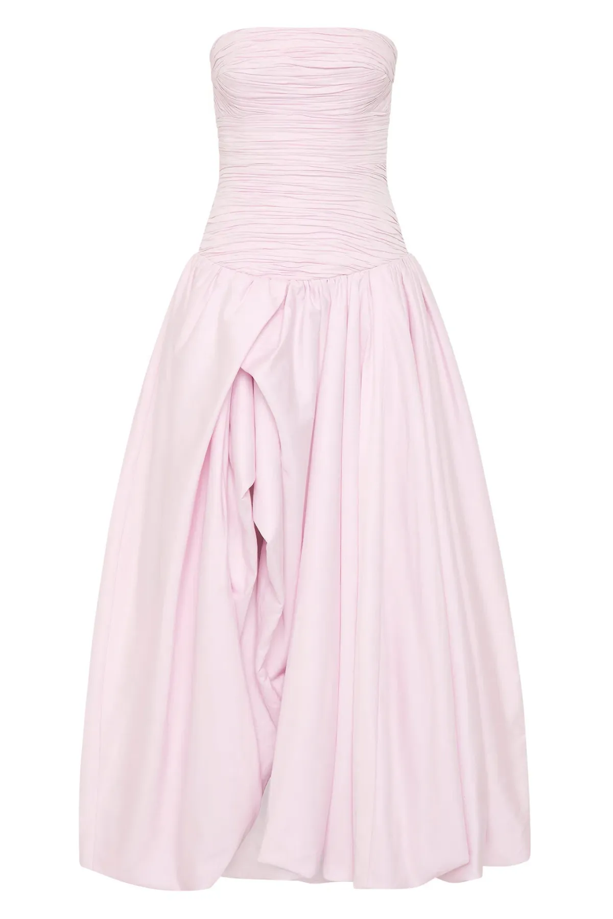 Aje Violette Bubble Hem Maxi Dress Pastel Pink Size 10 - Image 4