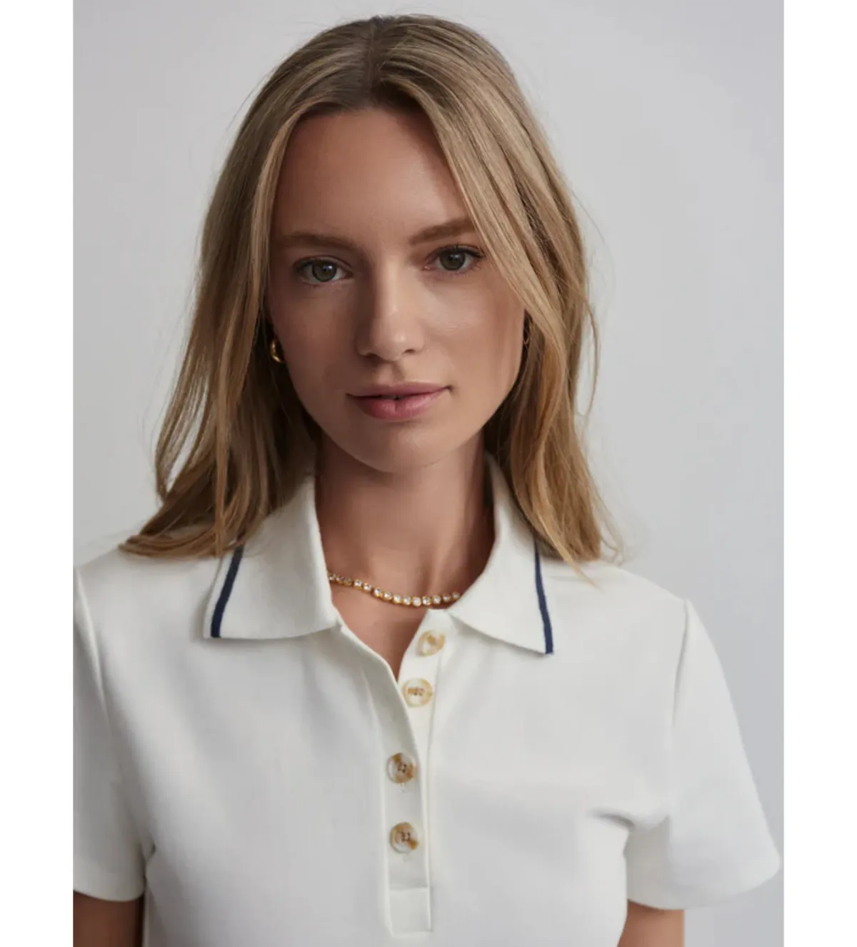 Varley Amar Dress Snow White Size AU 6 - Image 4