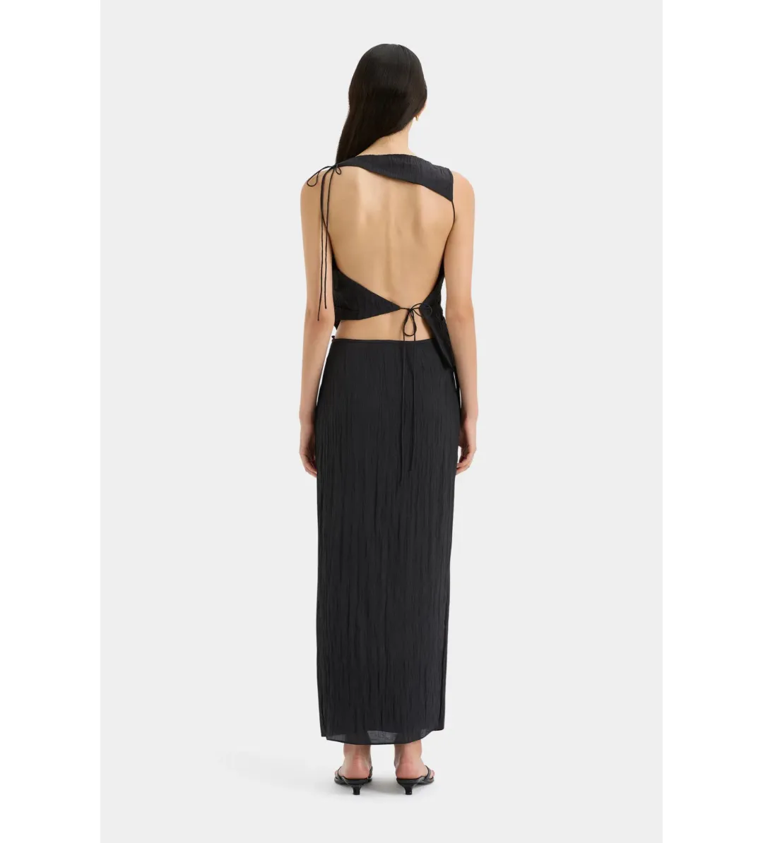 Sir The Label Ligera Top and Skirt in Black Size 1 / AU 8 for rent on The Volte - main image