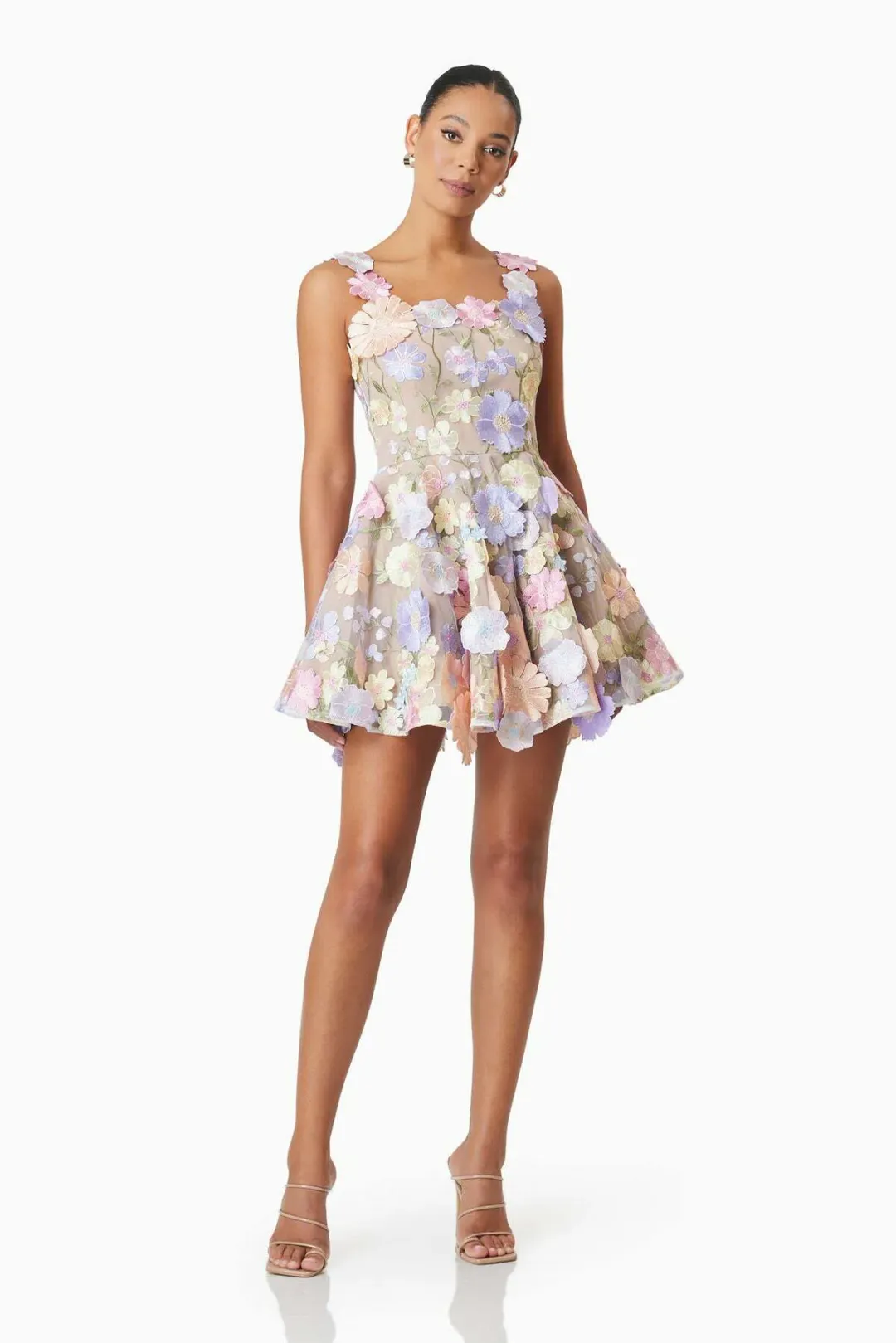 Elliatt Moana Mini Dress Floral Size M / AU 10 for rent on The Volte - main image