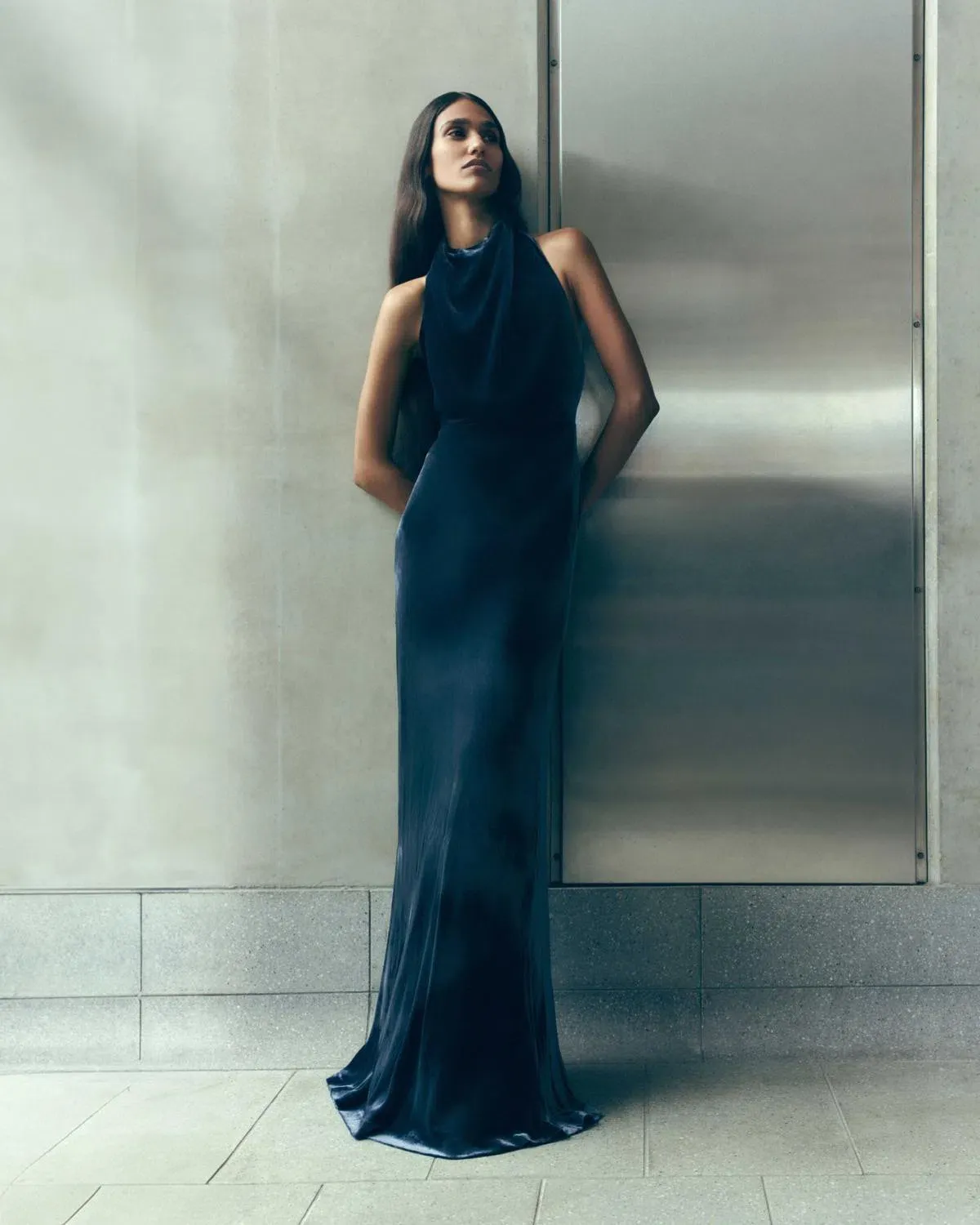 Viktoria and Woods Elusive Dress Midnight Size 0 / AU 6 - Image 3