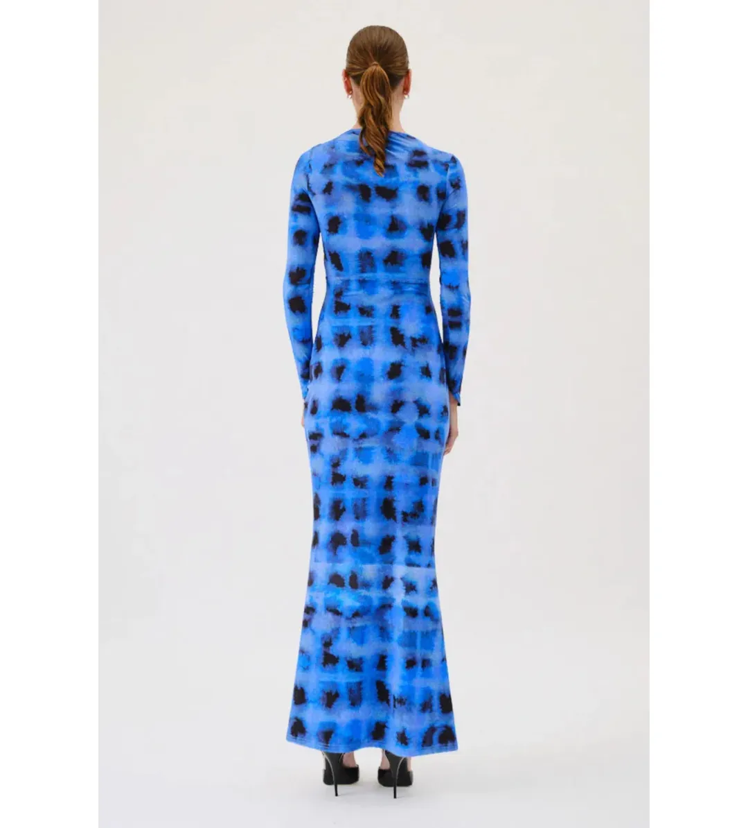 Suboo Shibari Midi Dress Blue Size M / AU 10 for rent on The Volte - main image