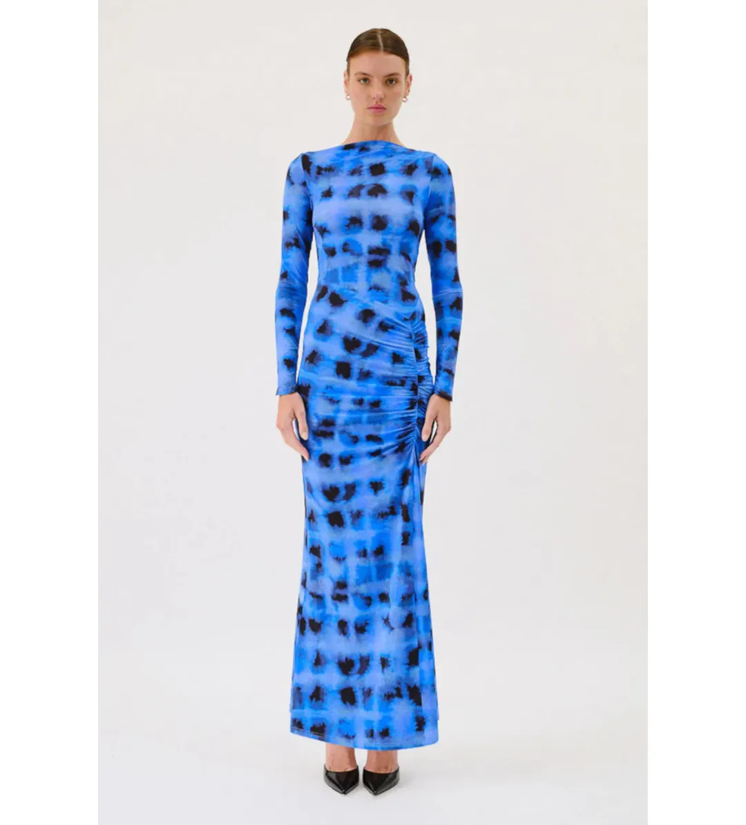 Suboo Shibari Midi Dress Blue Size M / AU 10 for rent on The Volte - main image
