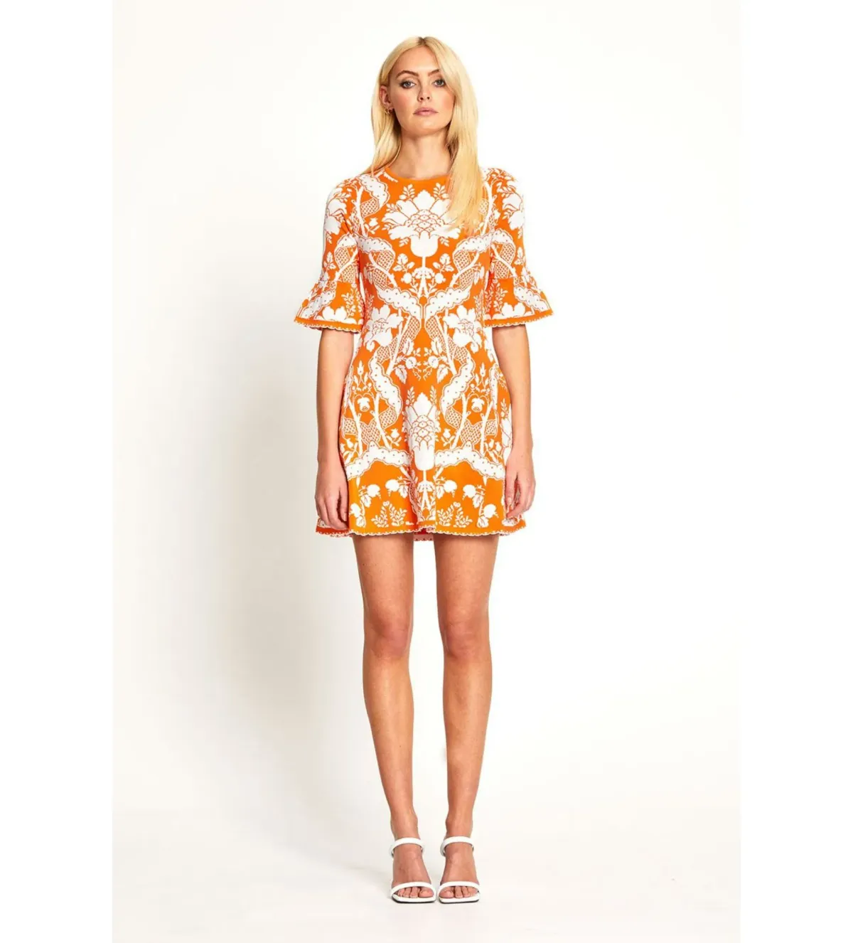 Alice McCall Sittin Pretty Mini Dress Orange Size AU 14 - Image 1