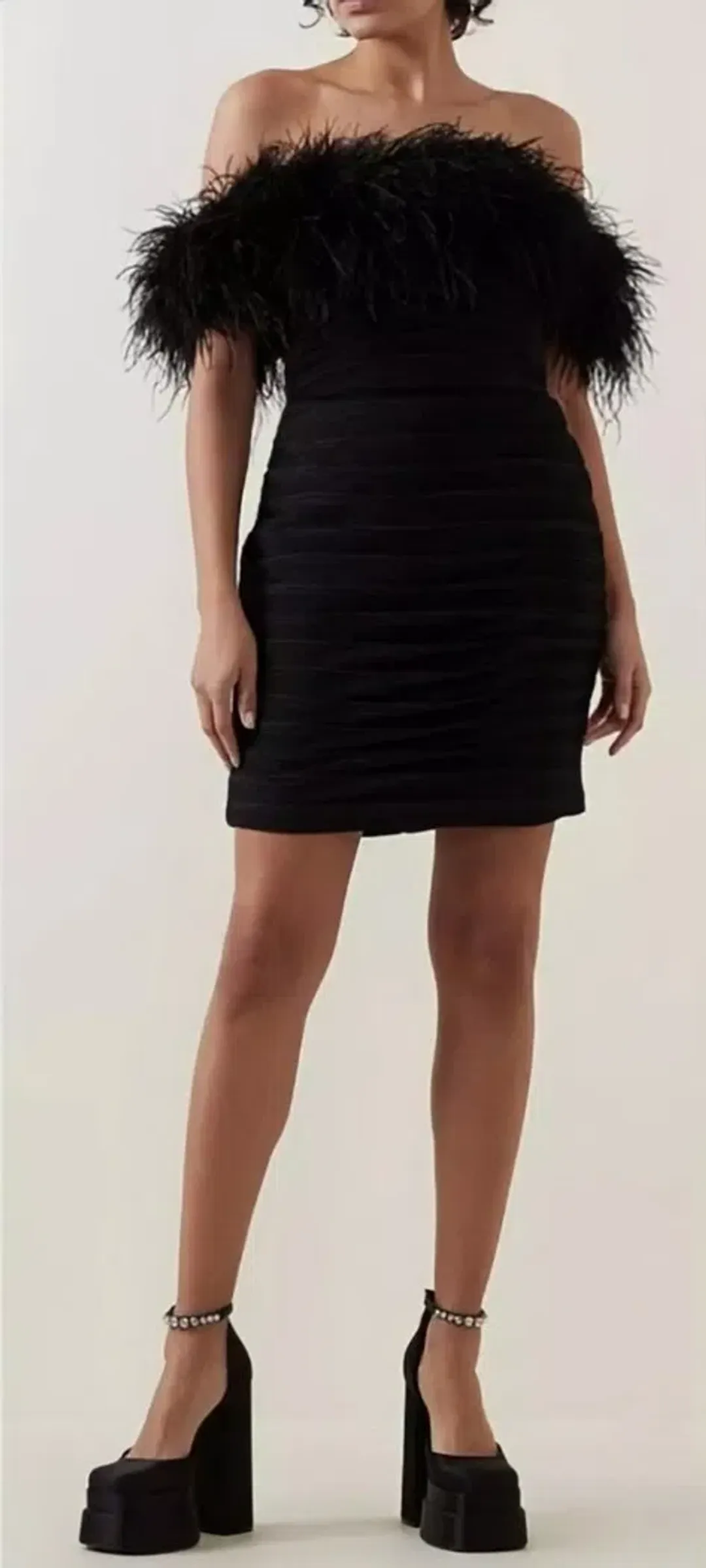 Rachel Gilbert Zion Mini Dress Black Size 1 / AU 8  for rent on The Volte - main image