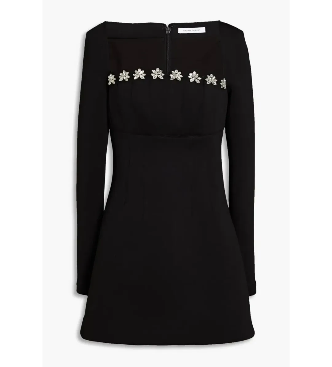Rachel Gilbert Stella Mini Dress Black Size 2 / AU 10 for rent on The Volte - main image