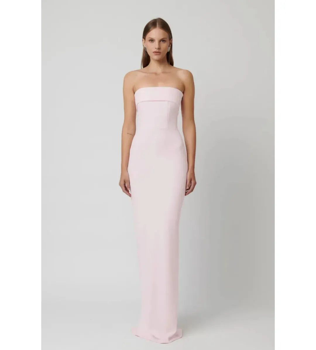 Effie Kats Monroe Gown Ice Pink Size M / AU 10 for rent on The Volte - main image