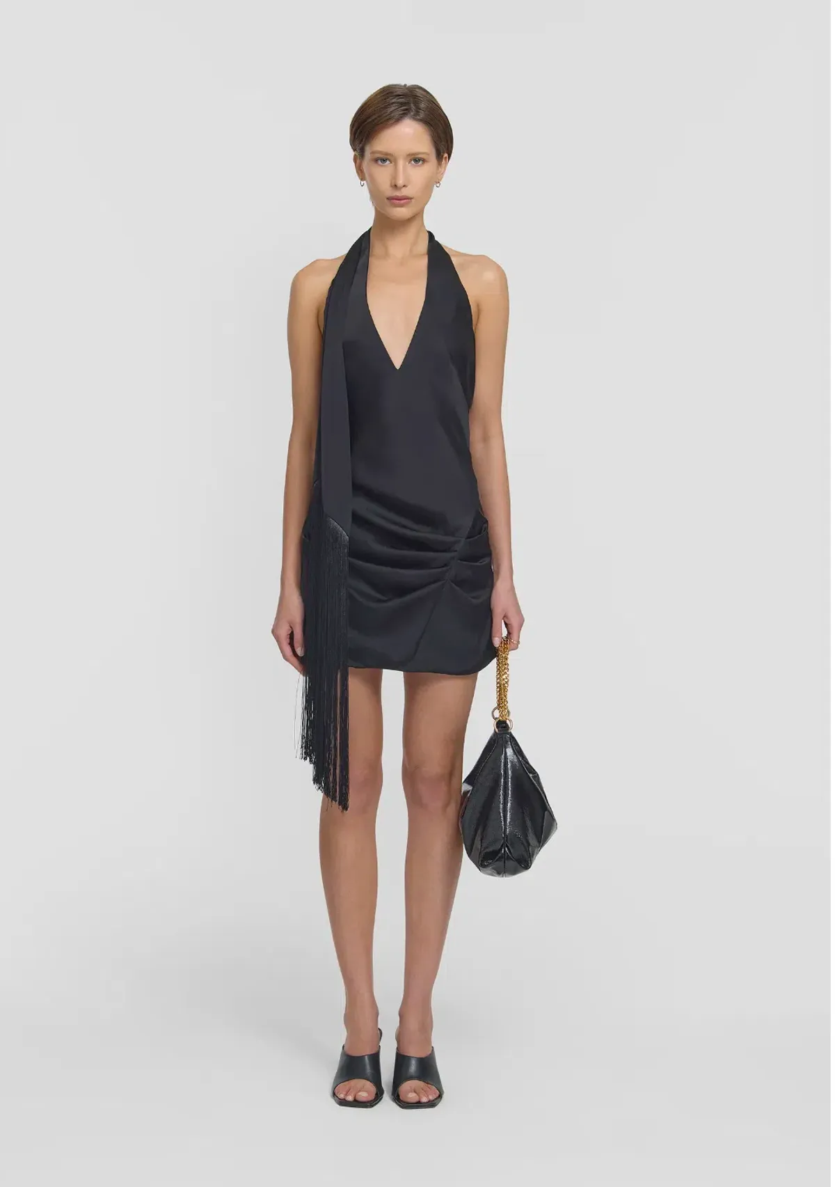 Viktoria & Woods Poltergeist Mini Dress Black Size 8 - Image 1