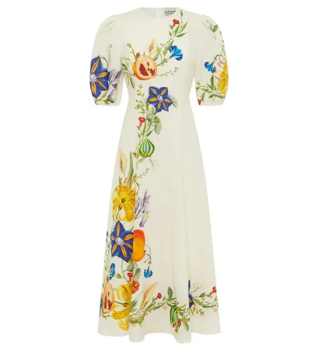 Alémais Flores Midi Dress Floral Size 14 for rent on The Volte - main image