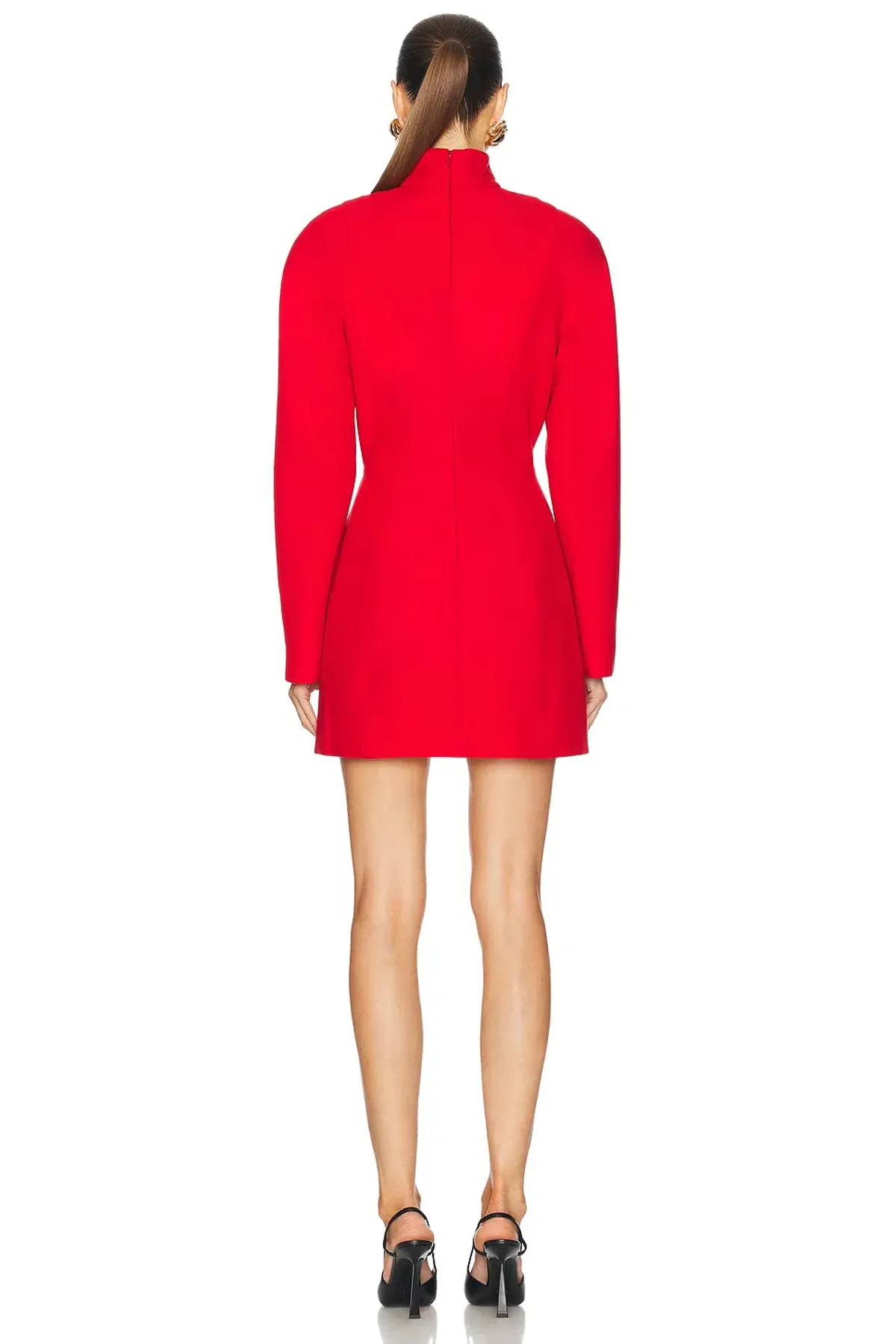 Rachel Gilbert Mya Mini Dress in Red Size 2 / AU 10 - Image 2