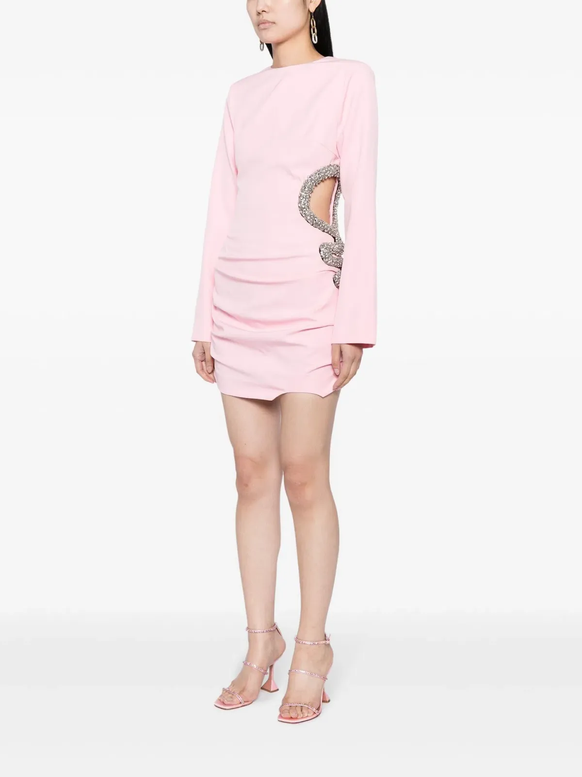 Rachel Gilbert Farley Mini Dress in Light Pink Size 2 / AU 10 - Image 1