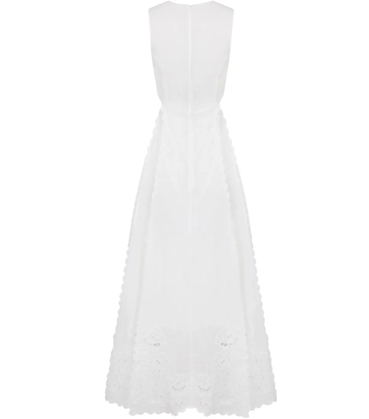Lovaan Amelia Cutwork Embroidered Dress White Size AU 10 - Image 6