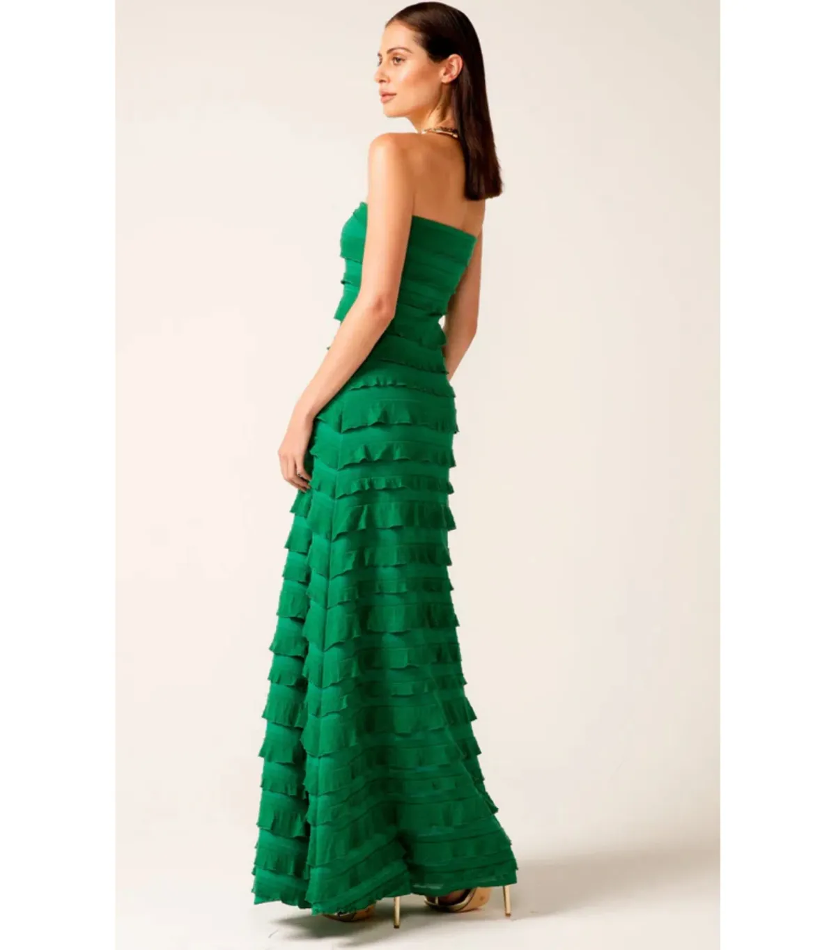 Sacha Drake Maddison Dress Emerald Size AU 8 - Image 4