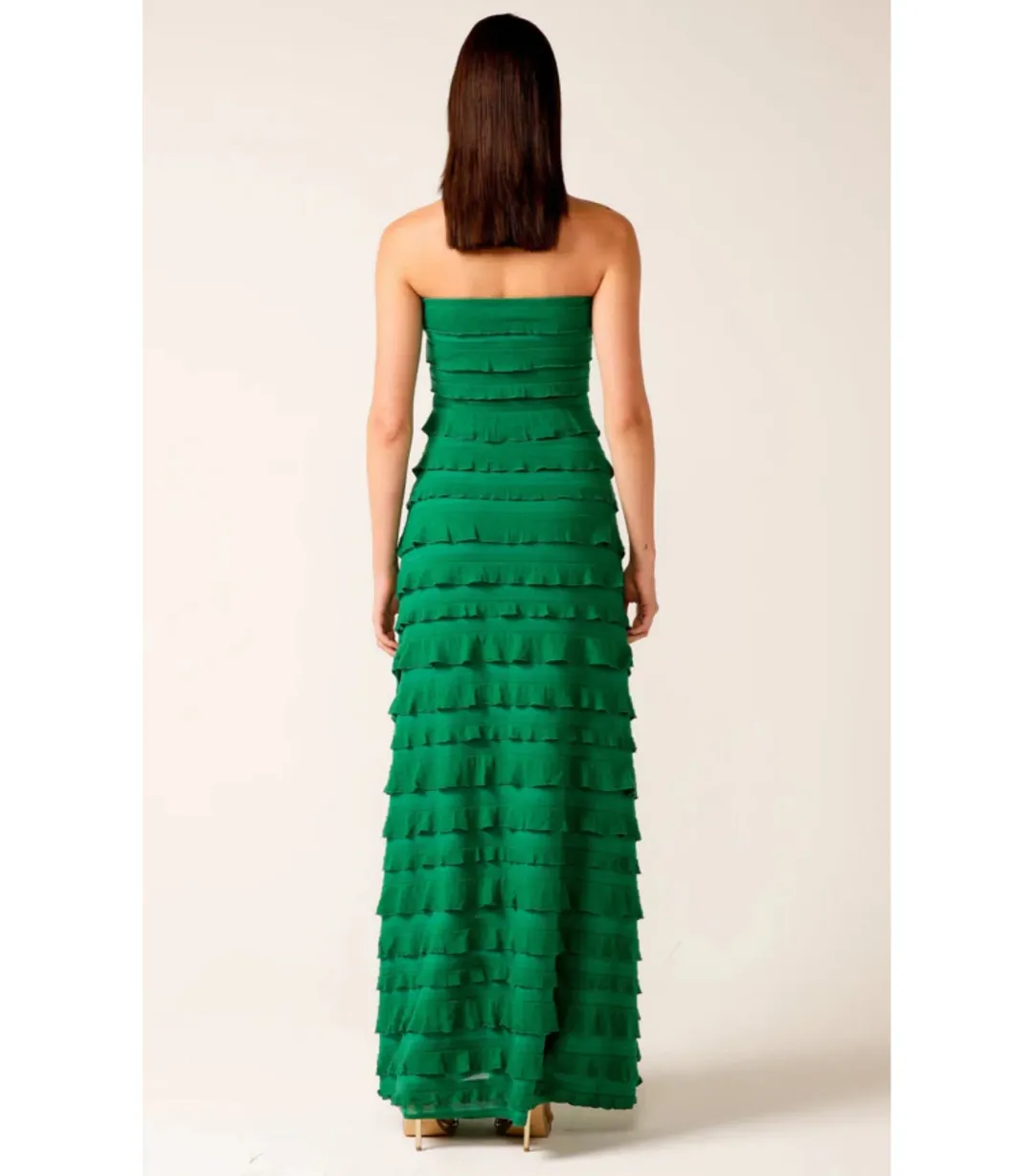 Sacha Drake Maddison Dress Emerald Size AU 8 for rent on The Volte - main image