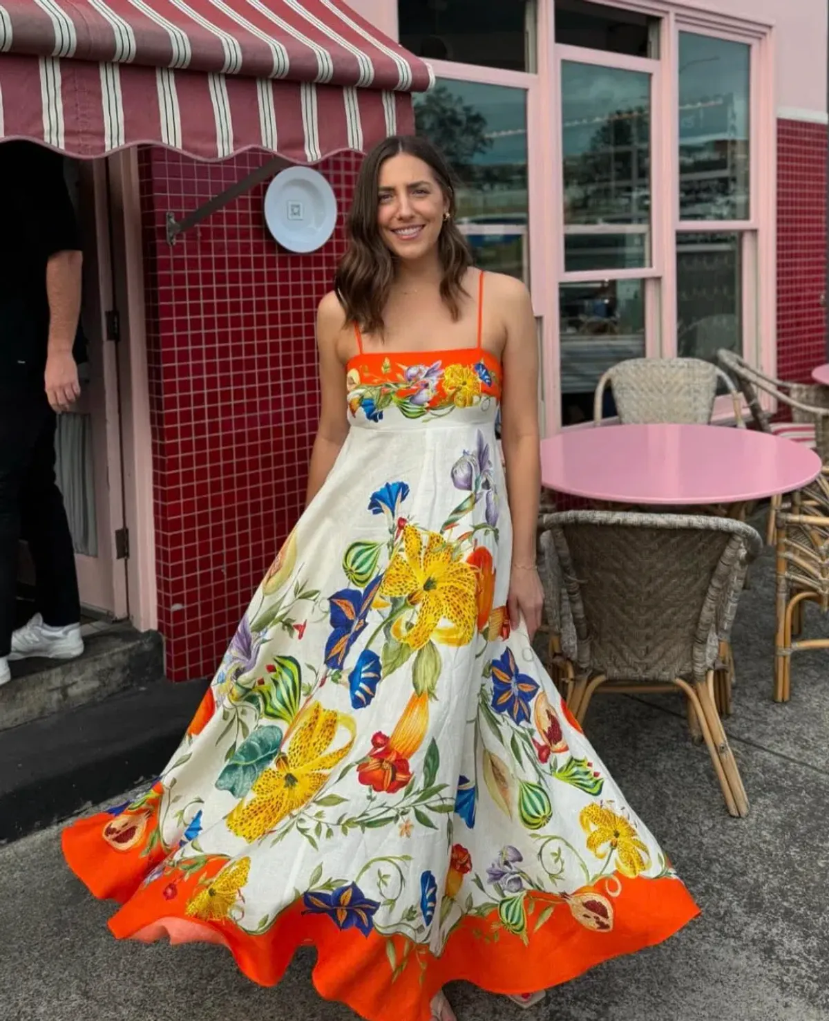 Alemais Flores Sundress Multi Size AU 12  - Image 4