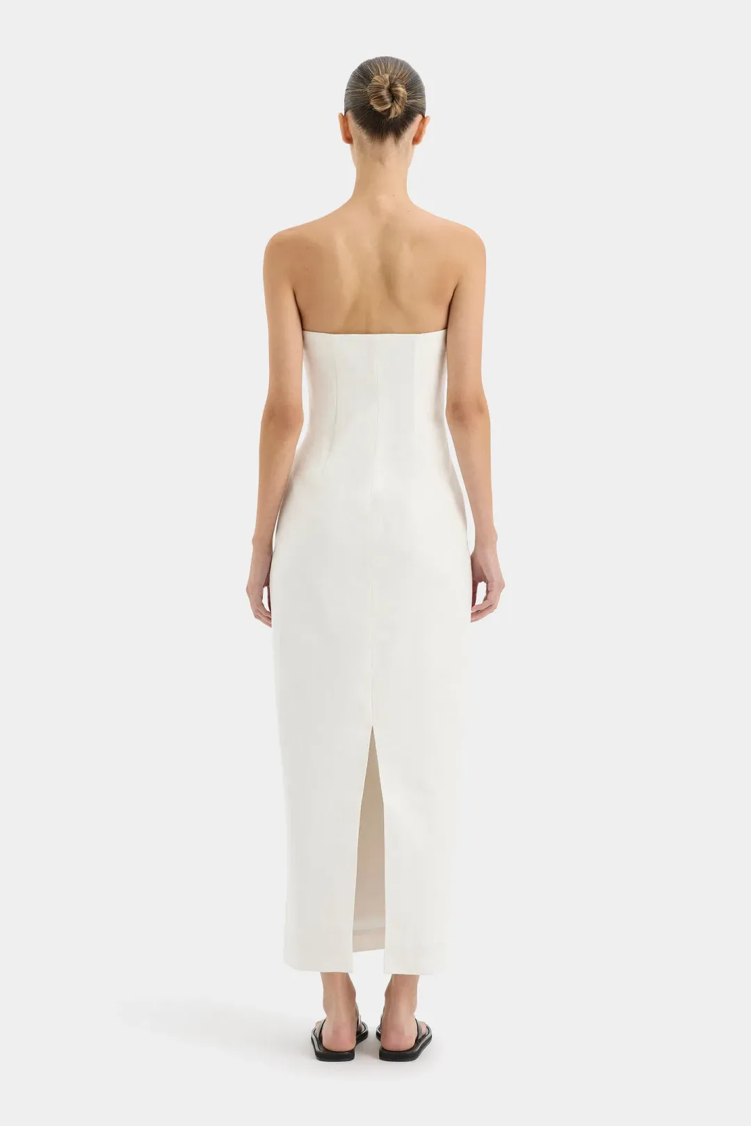 Sir the Label Evalita Dress Ivory Size 6  for rent on The Volte - main image