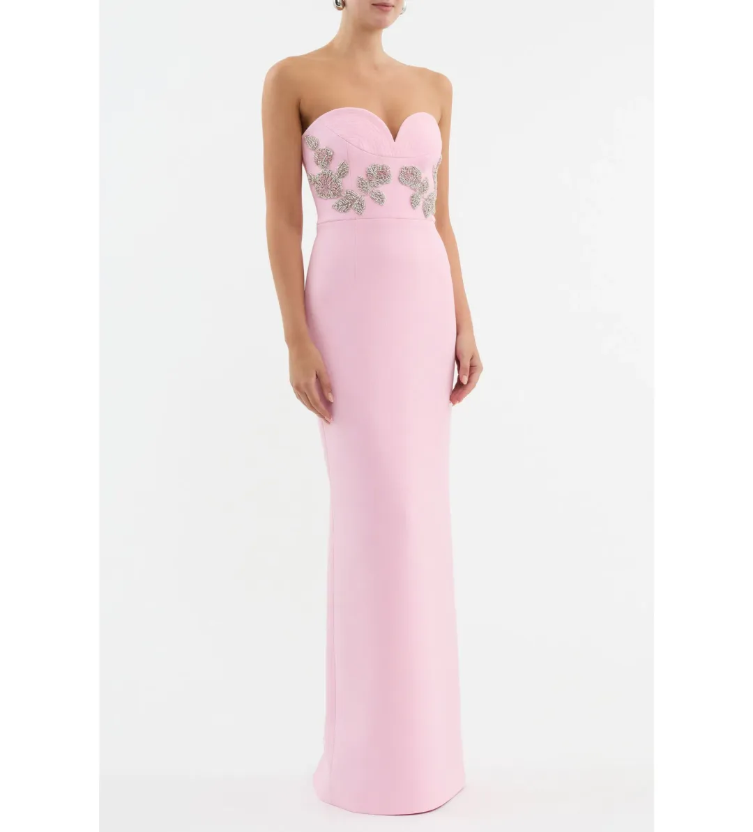 Rebecca Vallance  Jenna Gown Pink Size S/Au 8  for rent on The Volte - main image