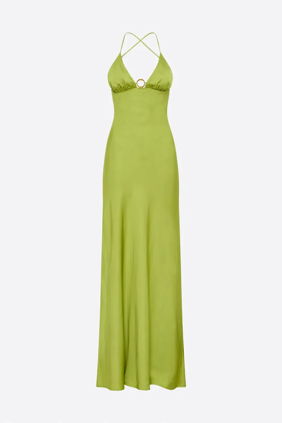 Manning Cartell Like A Charm Slip Dress Green Size S / AU 8 for rent on The Volte - main image
