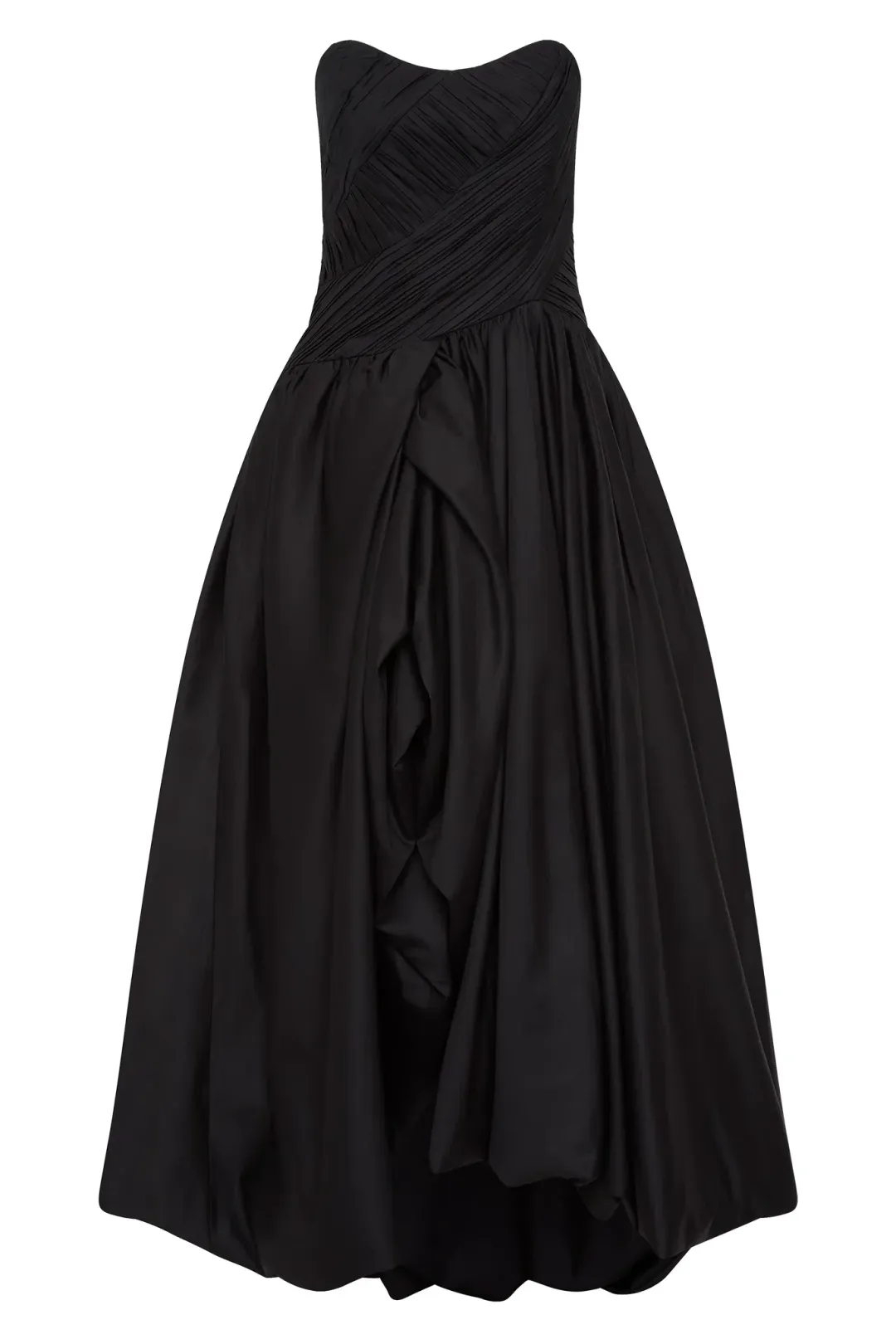 Aje Spatial Maxi Dress Black Size 8 for rent on The Volte - main image