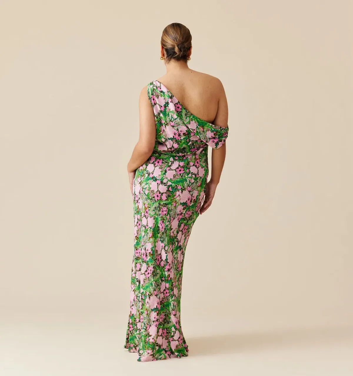 Ruby Melon Maxi Dress Aurora Floral Size 12 - Image 3