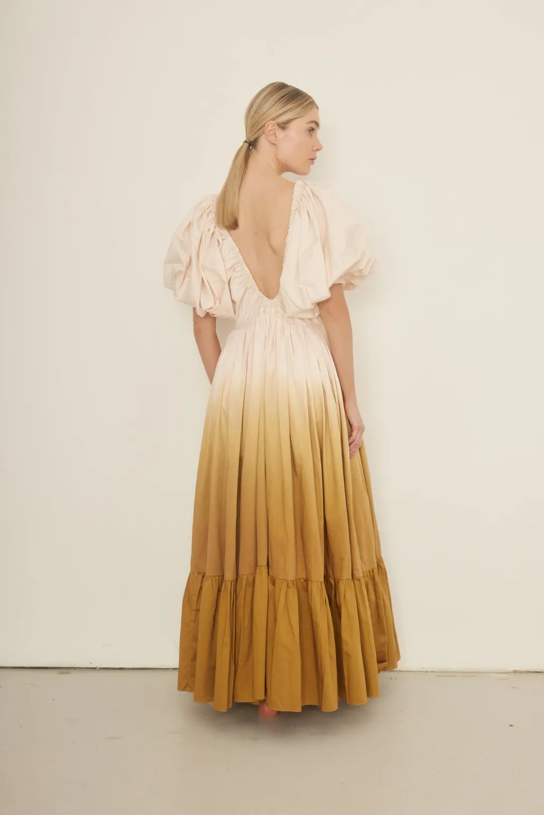 Rooh Collective Birthday Gown Sun Ombre Size 14 for rent on The Volte - main image