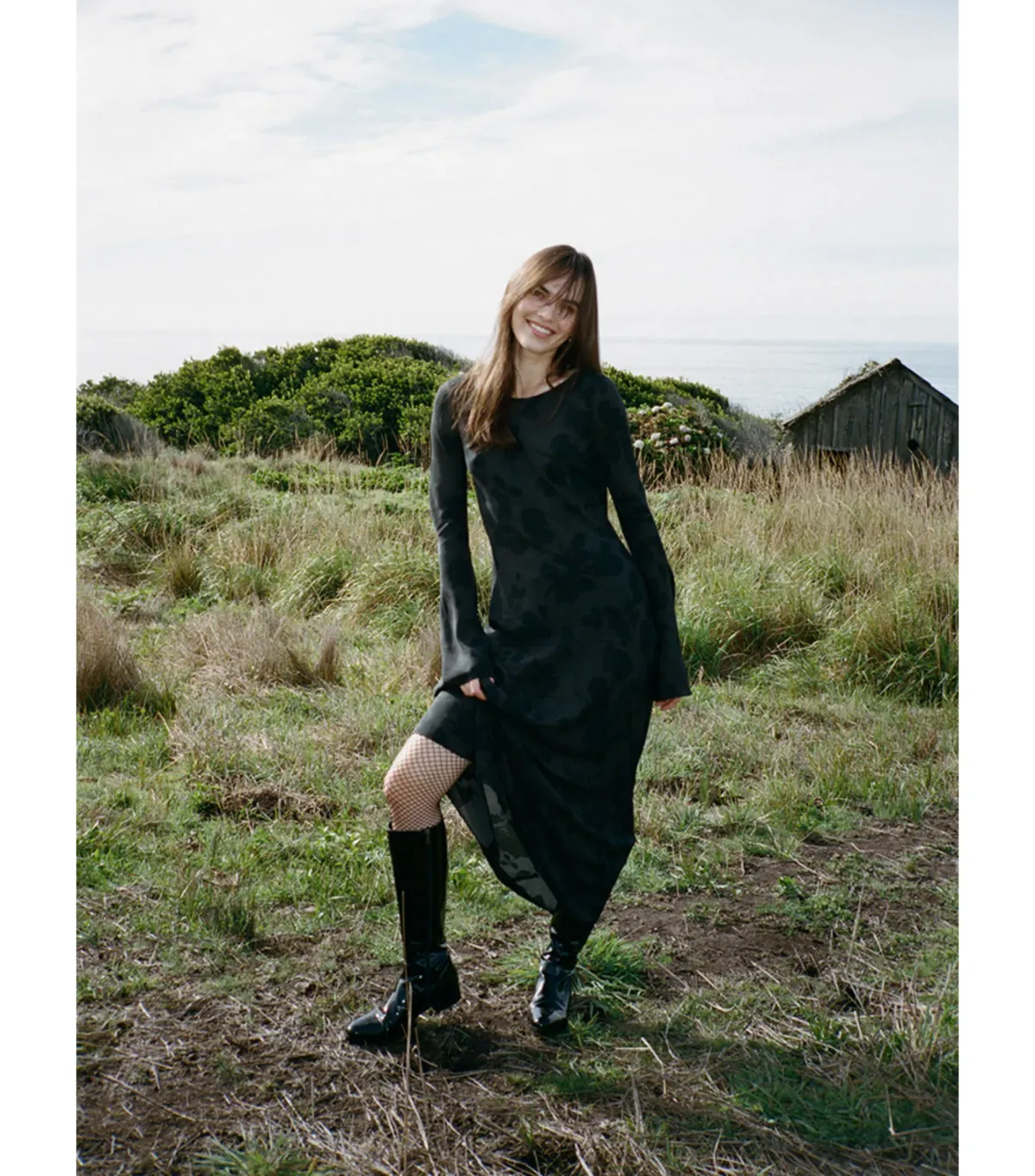 Realisation Gia Dress in Midnight Rose Size AU 10 - Image 4