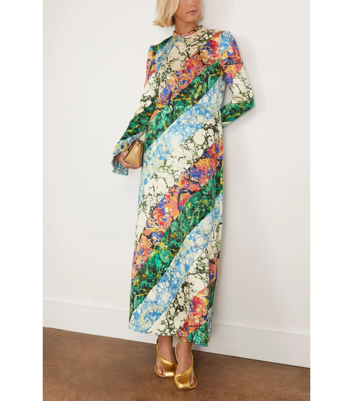 Alemais Sunburst Gown in Multi Size AU 8 - Image 1