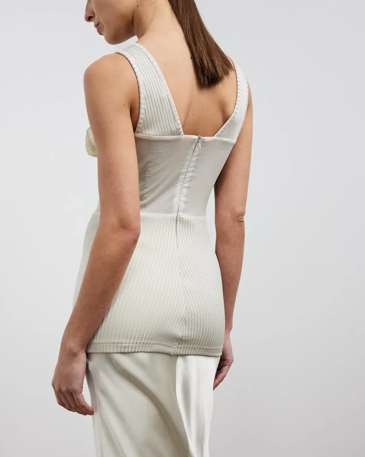 Christopher Esber Meribella Underwire Dress Sand Size 8 - Image 2