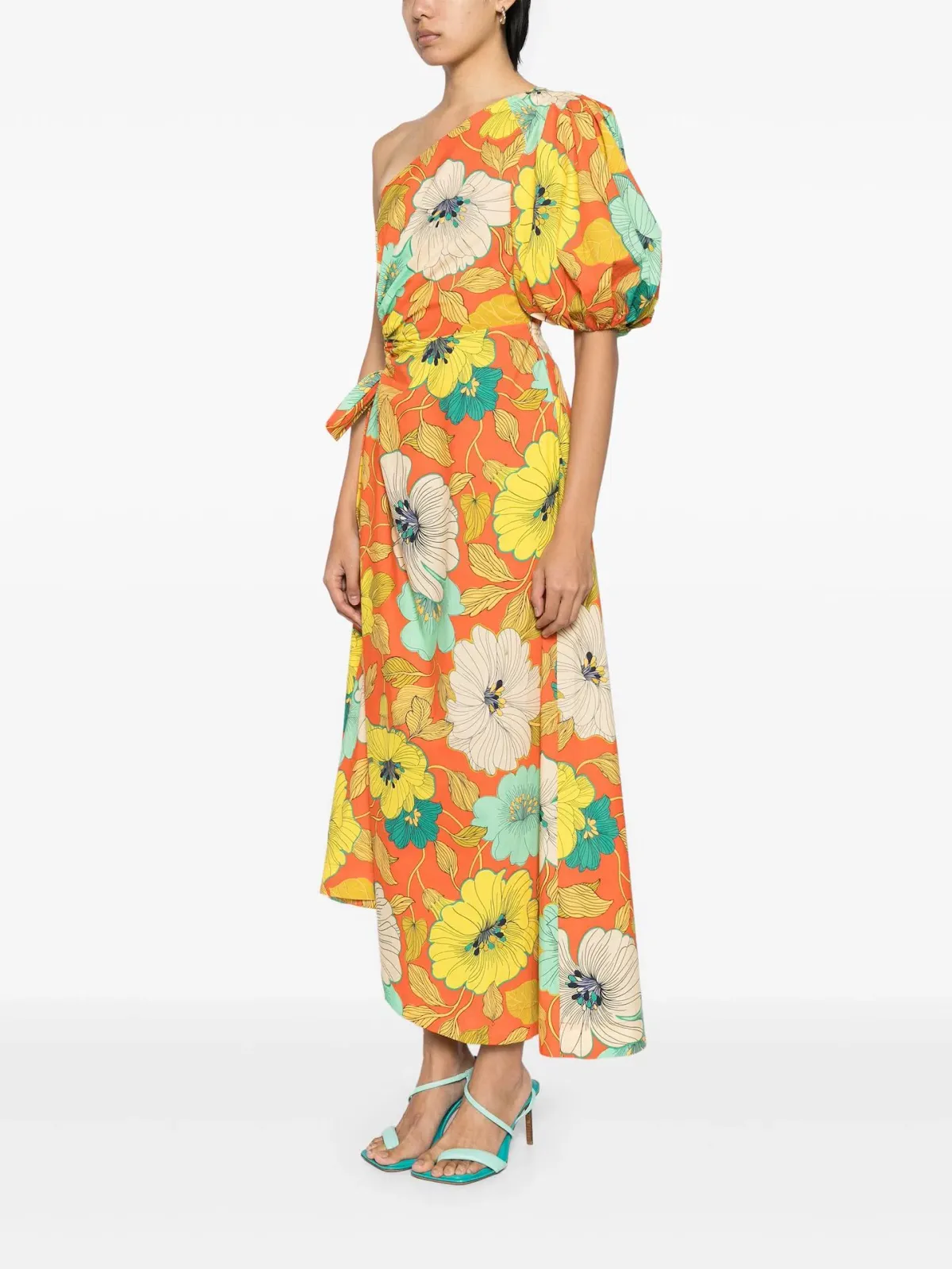 Alemais Piato Midi Dress Multi Size 12 - Image 2