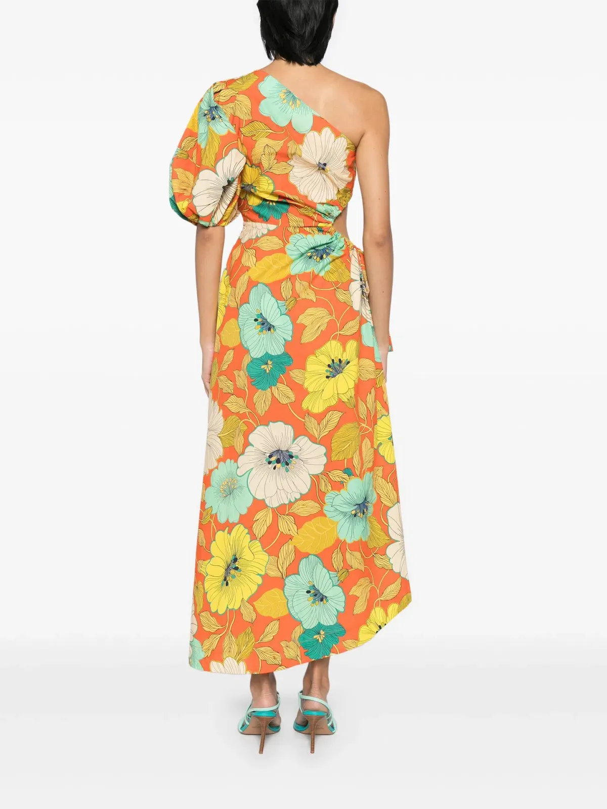 Alemais Piato Midi Dress Multi Size 12 - Image 3