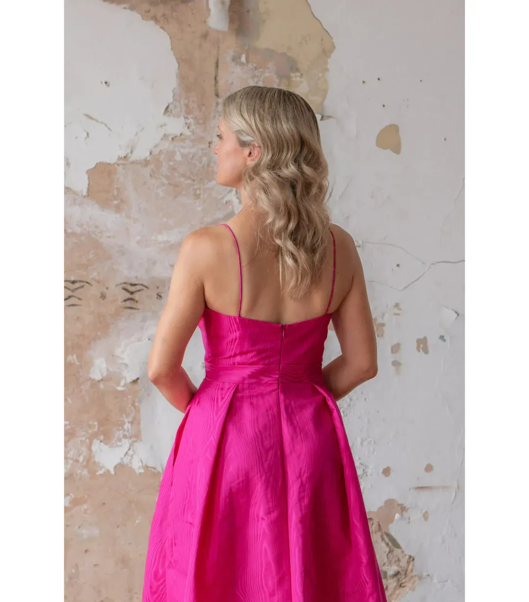 Rebecca Vallance Frenchy Gown Fuscia Pink Size AU 10 for rent on The Volte - main image