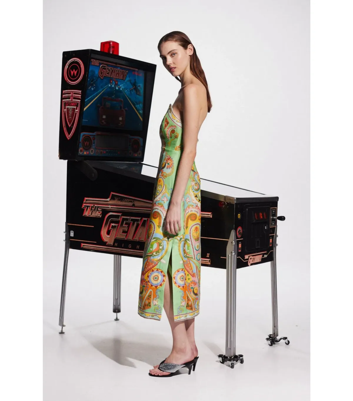 Alémais Pinball Bodice Dress Print Size AU 12 - Image 2