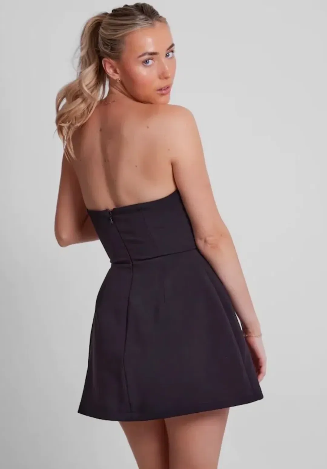 Odd Muse The Ultimate Muse Strapless Mini Dress Black Size S / AU 8 for rent on The Volte - main image