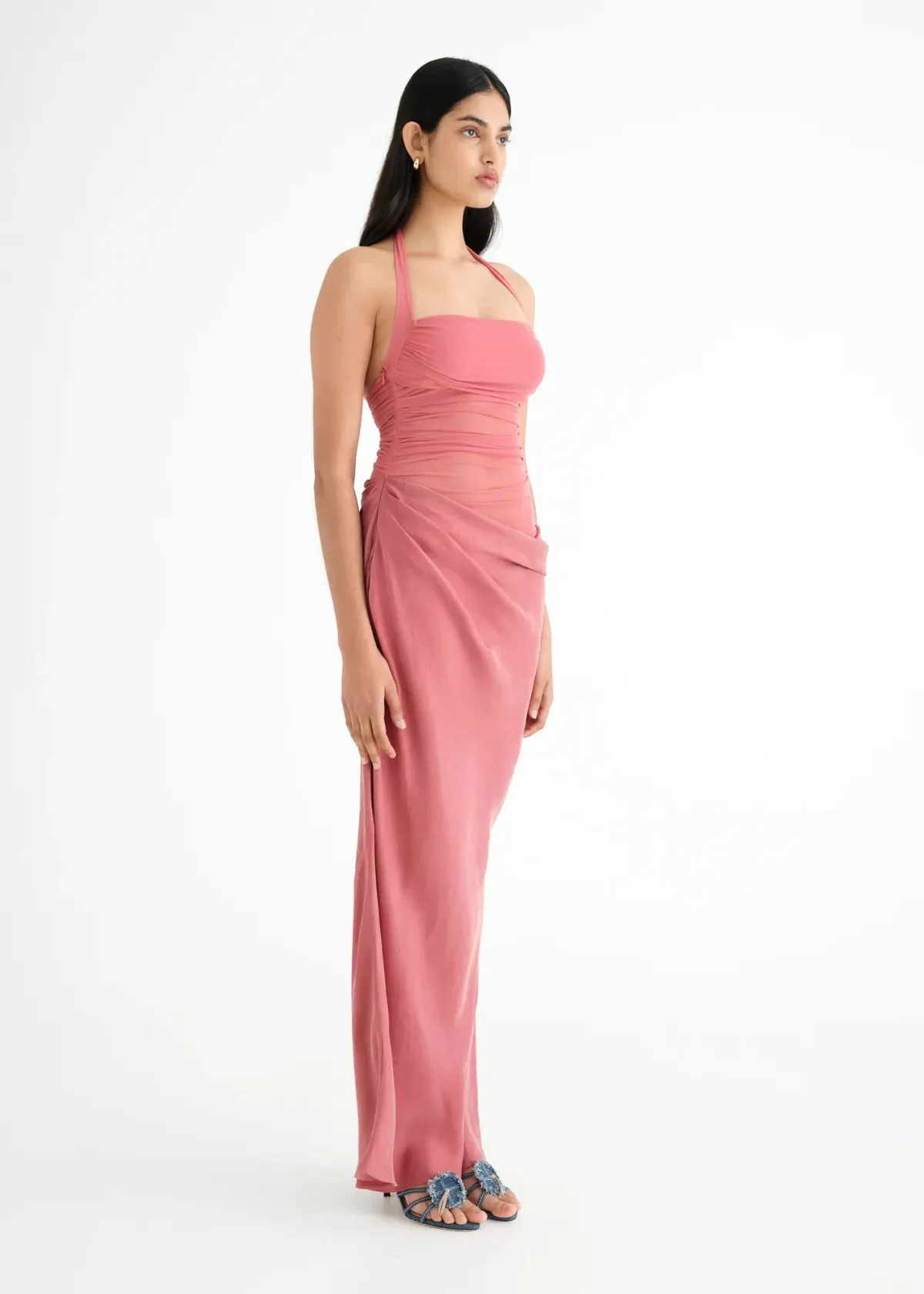 Benni Gina Maxi Dress Rose Pink Size 8 - Image 2
