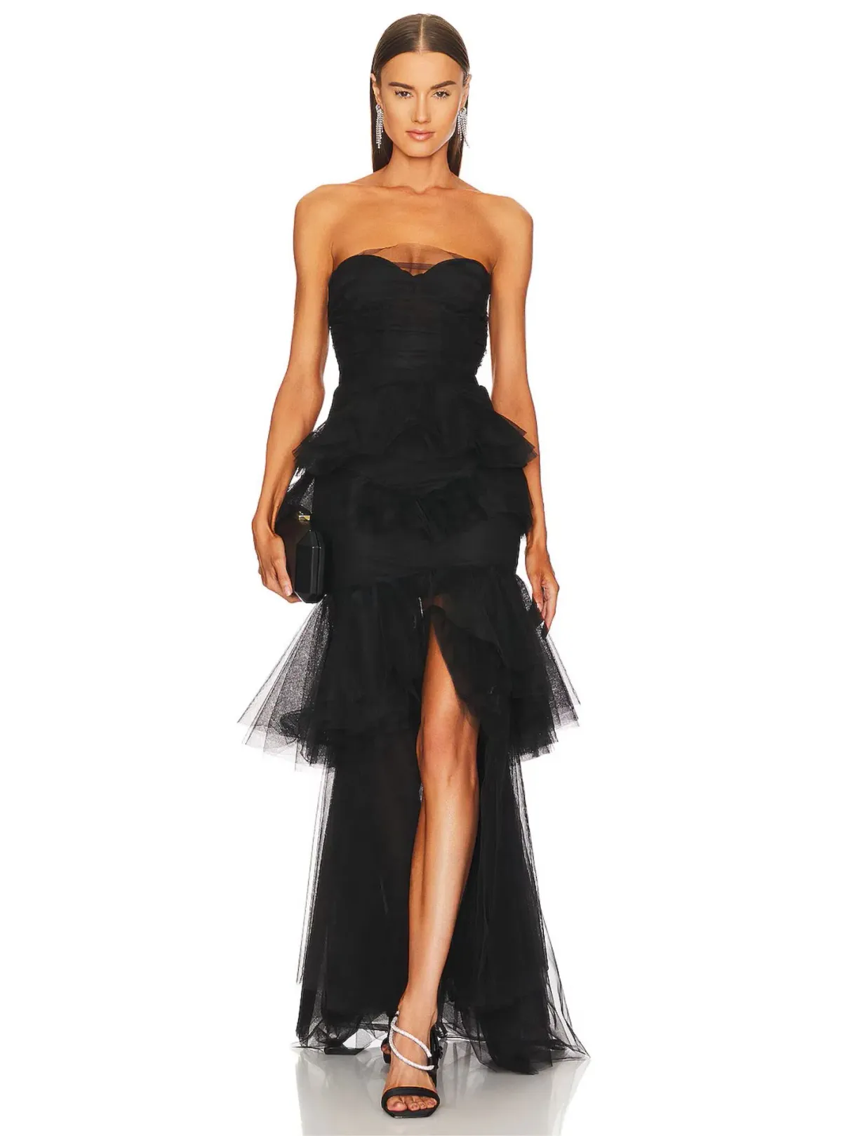 Michael Costello x Revolve Alai Gown Black Size 8 - Image 1