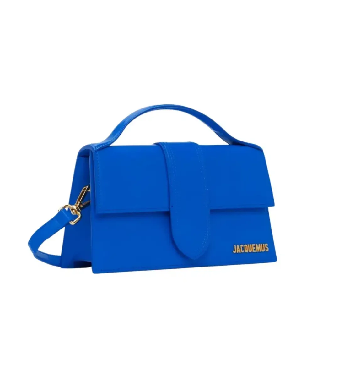 Jacquemus Le Bambino Long Bag Blue  for rent on The Volte - main image