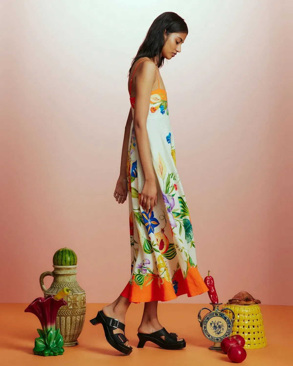 Alemais Flores Sundress Print Size AU 10 - Image 2