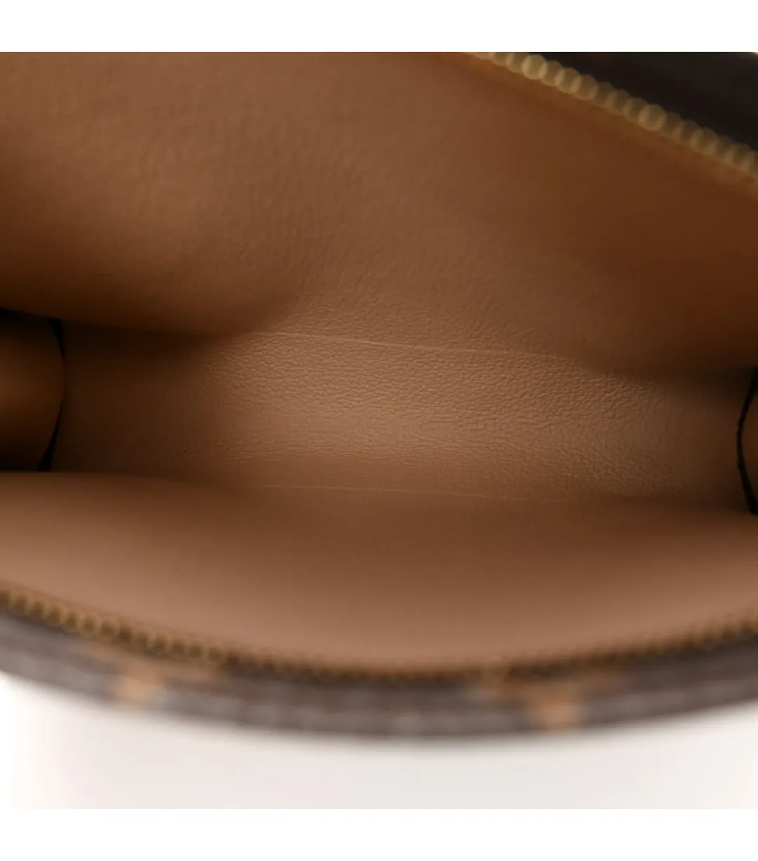 Louis Vuitton Monogram Toiletry Pouch 19 Brown for rent on The Volte - main image