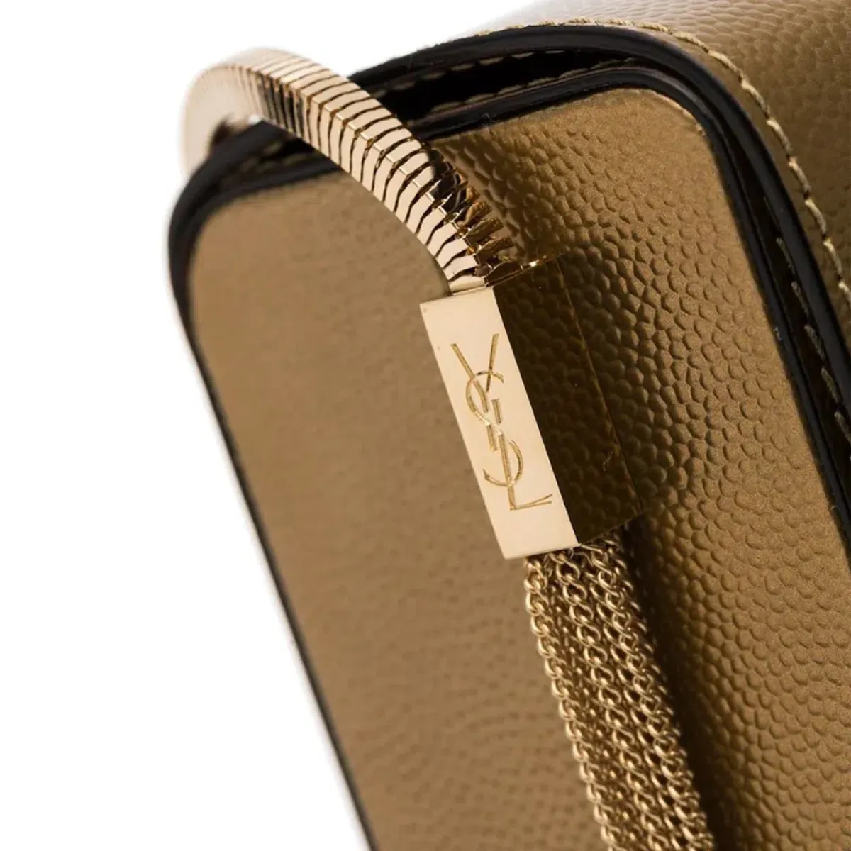 Saint Laurent Kate Box Bag Gold   - Image 3