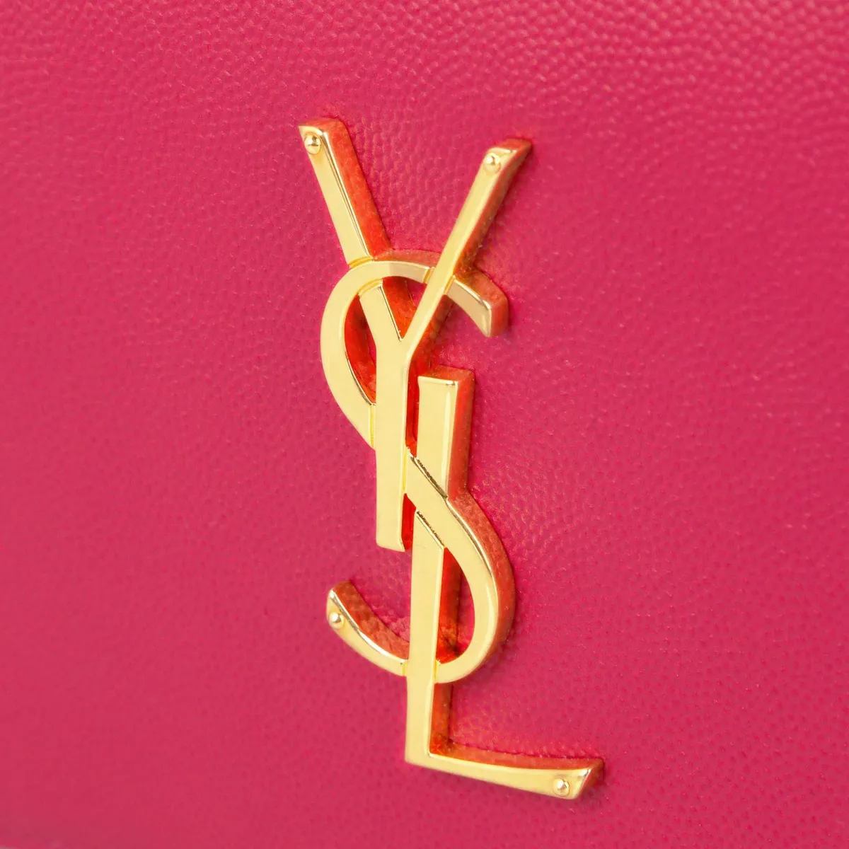 Saint Laurent Classic Kate Monogram Clutch Pink  - Image 3
