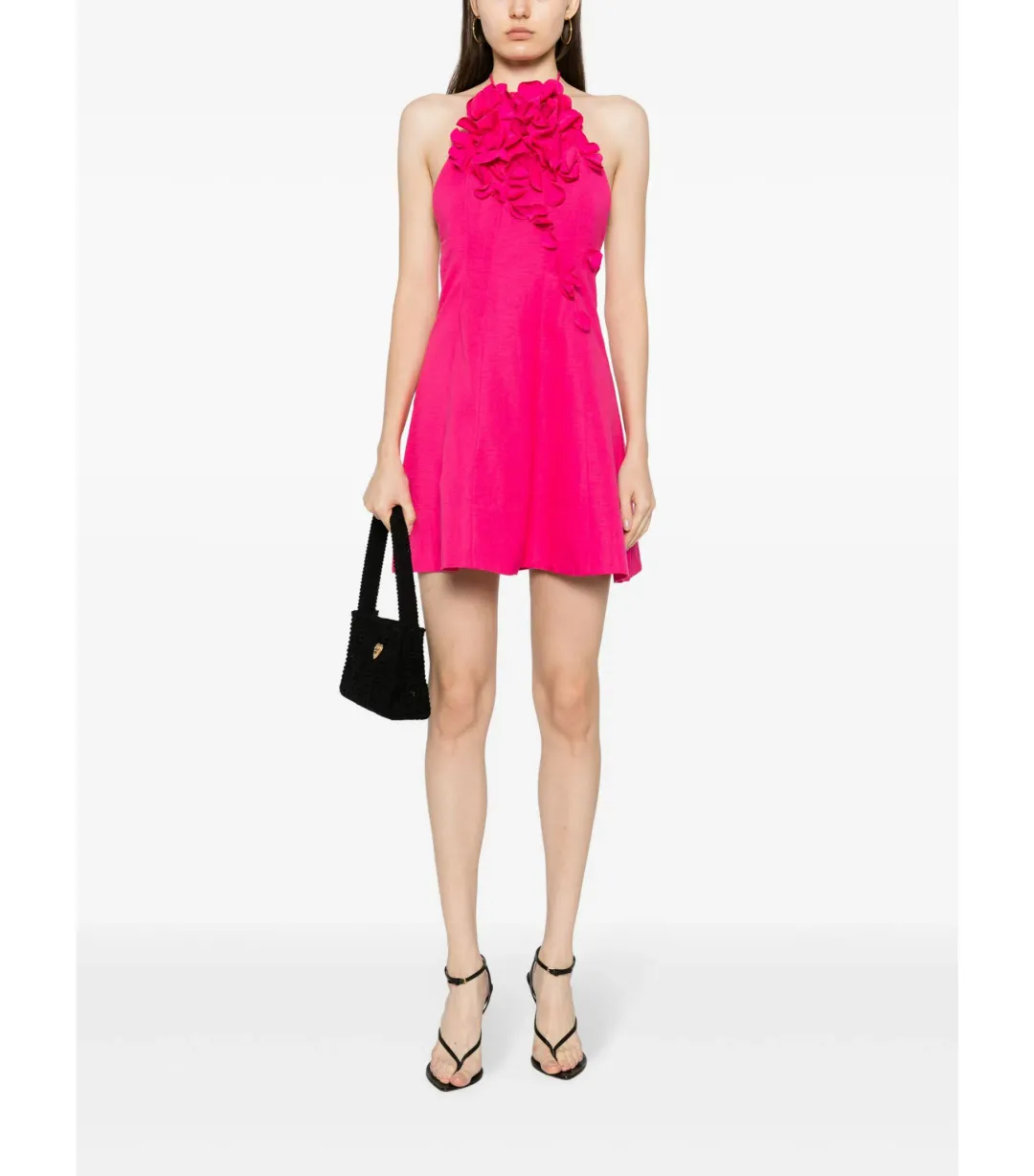 Acler Toren Mini Dress in Pink Size AU 10 for rent on The Volte - main image