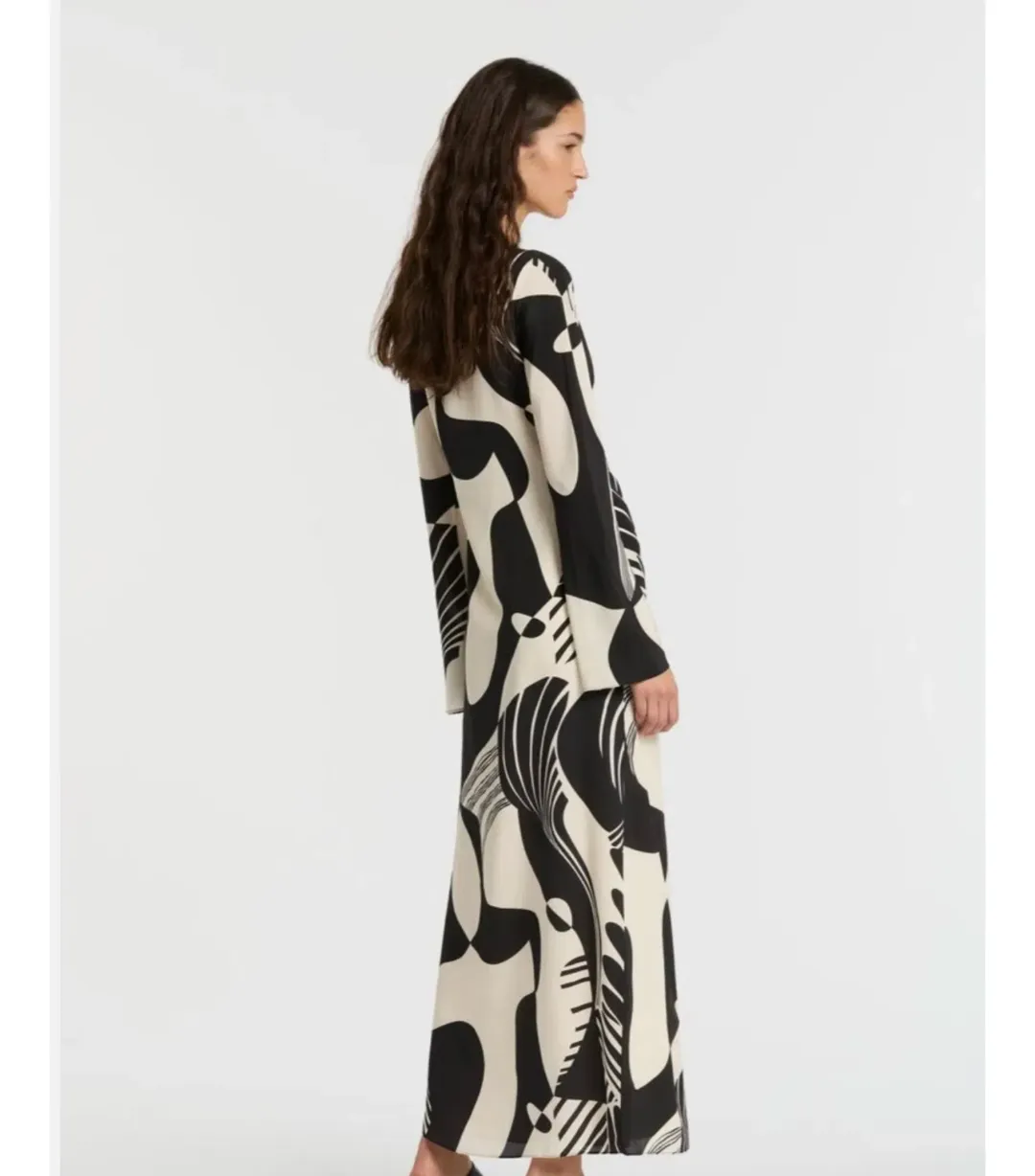 Sir The Label Realisme Twist Maxi Dress Print Size 1 / AU 8 for rent on The Volte - main image