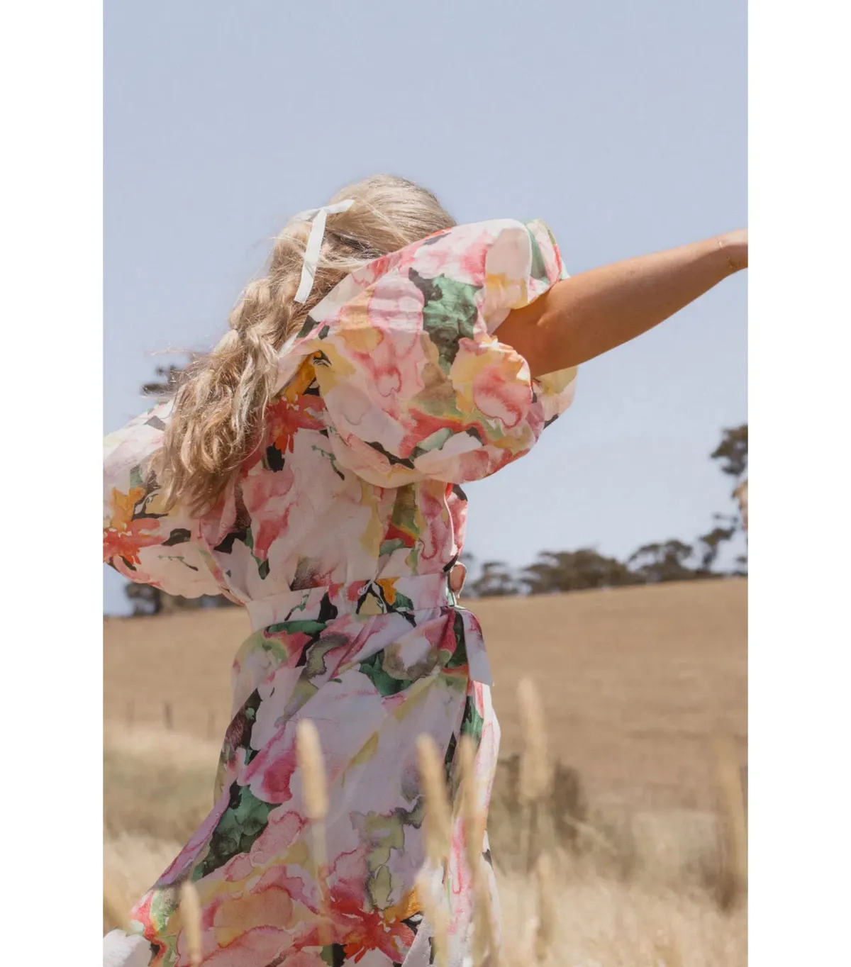 Acler  Clayton Maxi Dress in Daphne Posy Size AU 14  - Image 5