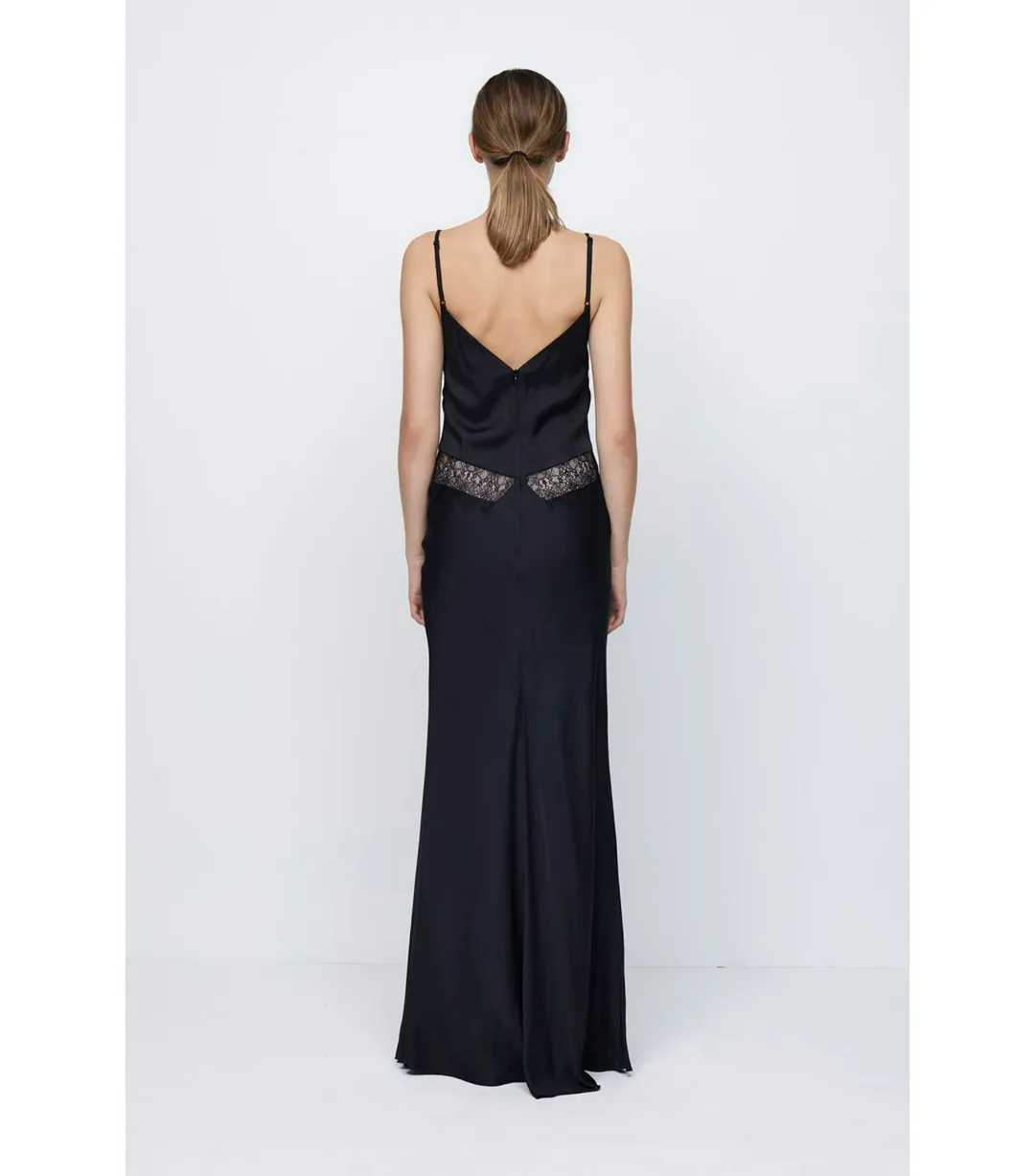 Bec & Bridge Nicolette Maxi Dress Black Size AU 8 for rent on The Volte - main image