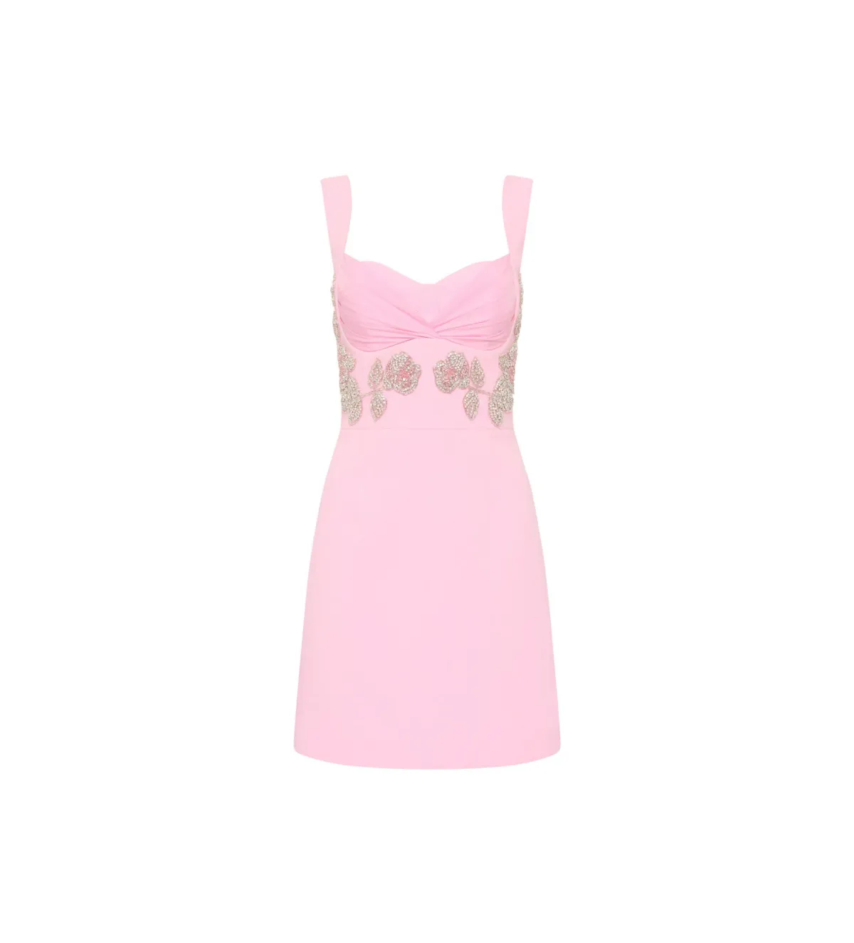 Jenna Bustier Mini Dress Pink Size 4 - Image 3